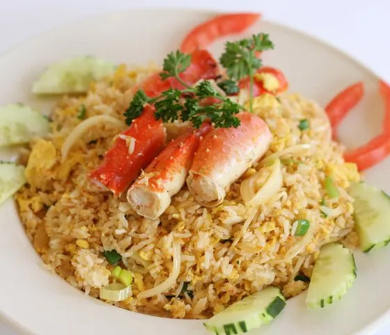 Crab fried rice