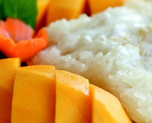 Mango with sticky rice